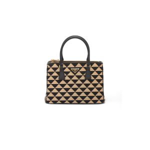 large Pra*a galleria saffiano leather bag