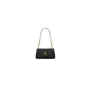 rive gauche Nor*h/south tote bag in printed canvas and leather