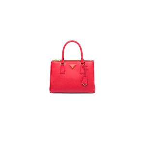 large Pra*a galleria saffiano leather bag